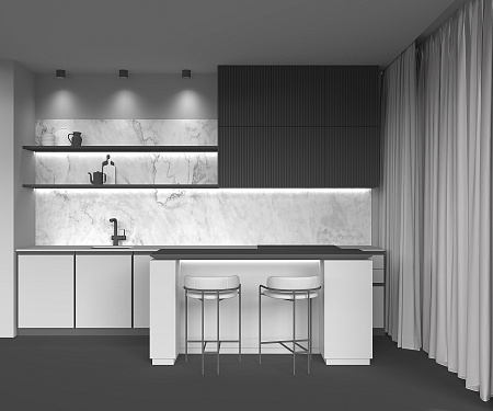 Светильник потолочный светодиодный Maytoni Alfa LED C064CL-01-15W4K-D-RD-B