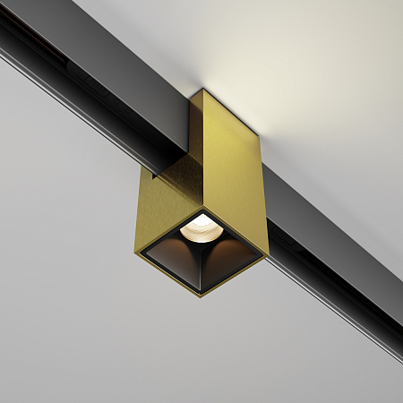 Трековый магнитный светодиодный светильник Maytoni Exility Alfa TR121-2-7W3K-BS