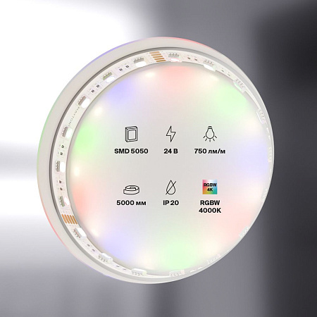 Светодиодная лента 19,2Вт/м 24V IP20 4000K Maytoni 10180