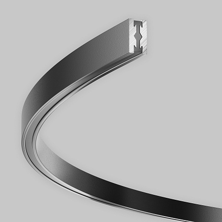 Шинопровод однофазный накладной/подвесной Maytoni Flarity TRX154-2SR-D1200-B