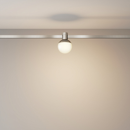 Трековый магнитный светодиодный светильник Maytoni Flarity Luna TR149-1-5W3K-PT