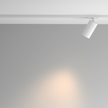 Трековый однофазный светильник Maytoni UNITY Calipso TR218-1-GU10-W Трековый однофазный светильник Maytoni UNITY Calipso TR218-1-GU10-W