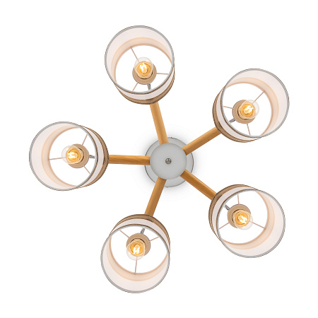 Потолочная люстра Freya Helen FR5329-PL-05-CH Потолочная люстра Freya Helen FR5329-PL-05-CH