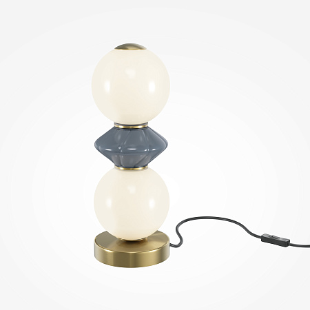 Настольная лампа светодиодная Maytoni Brosche MOD362TL-L10GR3K