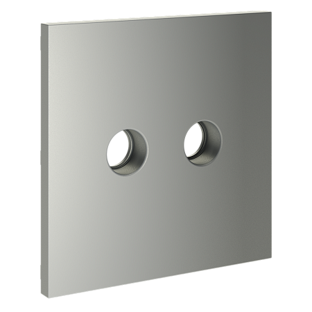 Накладка для розетки телевизионной оконечной TV+SAT Voltum S70 (сталь) VLS001605