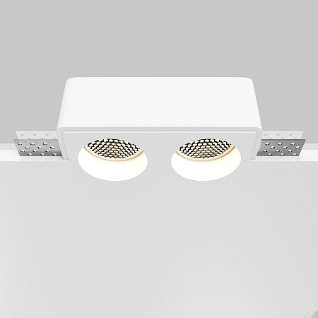 Встраиваемый светильник Maytoni Gyps Modern DL123-GU10-02-W