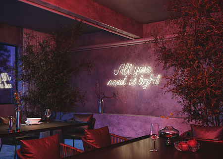 Гибкий неон 14,4Вт 6000К 24V IP67 Maytoni Изгиб 3D 432047