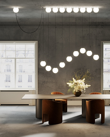 Светильник подвесной светодиодный Maytoni Twins MOD427PL-L20B3K