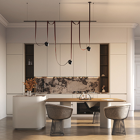 Комплект текстильной подвесной системы Maytoni Parity TFC-Par-H03-R