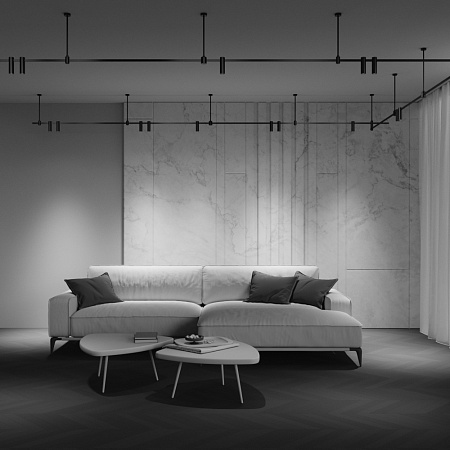 Трековый магнитный светодиодный светильник  Maytoni Flarity Focus Led TR143-1-5W3K-W-B