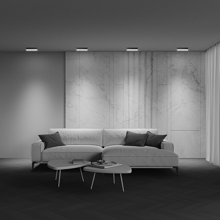 Светильник потолочный светодиодный Maytoni Points C066CL-20W3-6K-B