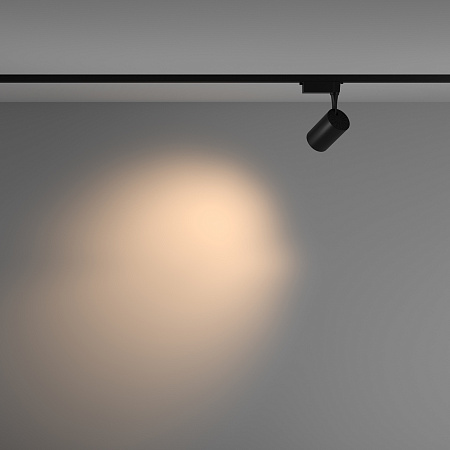 Трековый однофазный светодиодный светильник Maytoni Unity Vuoro TR003-1-10W3K-M-B