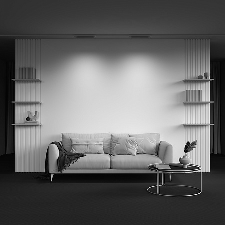 Трековый магнитный светильник Maytoni Unity Basis TR000-1-12W4K-W_1 Трековый магнитный светильник Maytoni Unity Basis TR000-1-12W4K-W_1