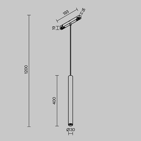 Трековый магнитный светодиодный диммируемый светильник Maytoni Exility Focus LED TR226-4-5WTW-M-DSZ-W