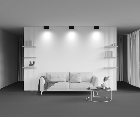 Потолочный светильник Maytoni Atom C017CL-02B