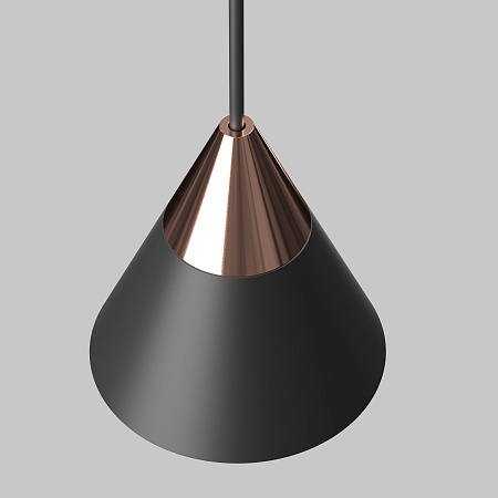 Трековый однофазный светодиодный светильник Maytoni Elasity Cono TR166-1-7W3K-M-B