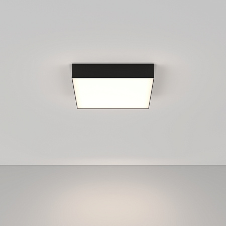 Светильник потолочный светодиодный Maytoni Zon C032CL-36W4K-SQ-B