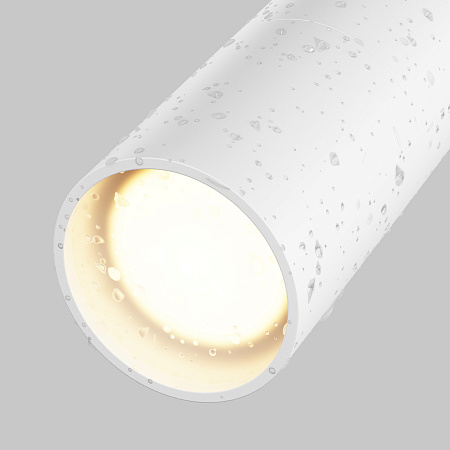 Трековый однофазный уличный светодиодный светильник Maytoni Elasity IP Focus Led O-TR01-2-P-8WW3K