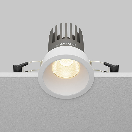 Светильник встраиваемый светодиодный Maytoni Dip DL117-15W-3K-W