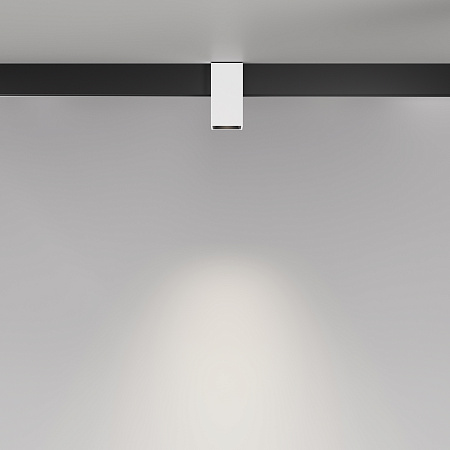 Трековый однофазный магнитный светодиодный светильник Maytoni Exility Alfa TR121-4-7W-DS-W