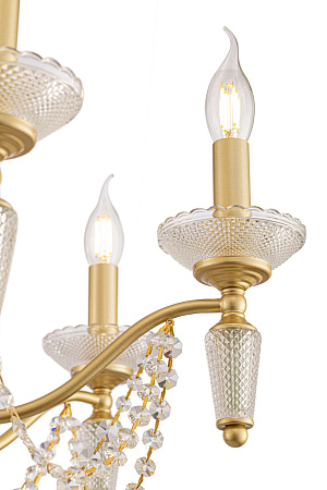 Люстра подвесная Freya Zoe FR2009PL-05G Люстра подвесная Freya Zoe FR2009PL-05G