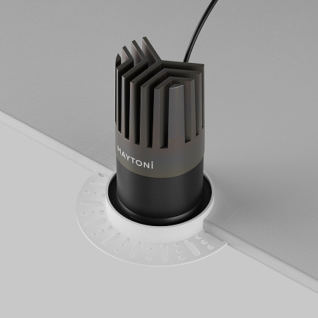 Светильник встраиваемый светодиодный Maytoni Dip DL122-15W-3K-TRS-B