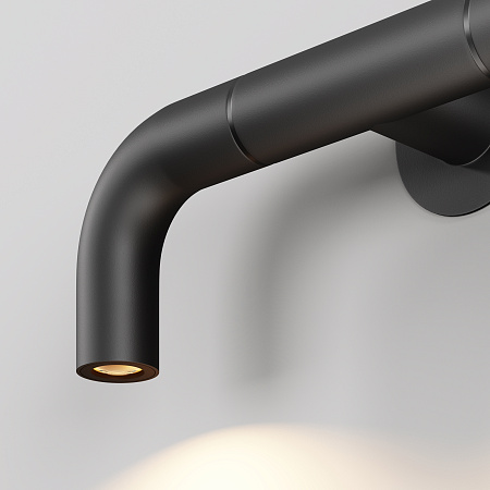 Уличный настенный светодиодный светильник Maytoni Sleek O477WL-L4GF3K