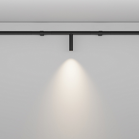 Трековый штанговый светодиодный светильник Maytoni Axity Focus LED C102CL-3W3-6K-B