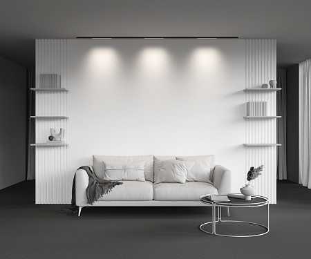 Трековый магнитный светодиодный светильник Maytoni Levity Basis TR190-1-5W4K-B