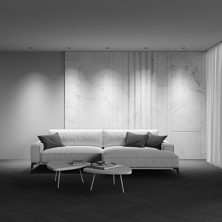 Светильник встраиваемый светодиодный Maytoni Alfa LED DL043-01-10W2.7K-RD-B