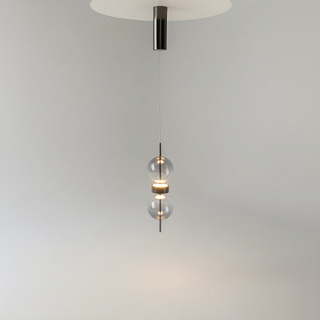 Светильник подвесной светодиодный Maytoni Double Moon MOD478PL-L8B3K Светильник подвесной светодиодный Maytoni Double Moon MOD478PL-L8B3K