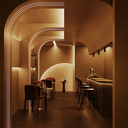 Гибкий неон 12 Вт/м 4000К 24V IP20 Maytoni Изгиб вдоль оптической оси 432023