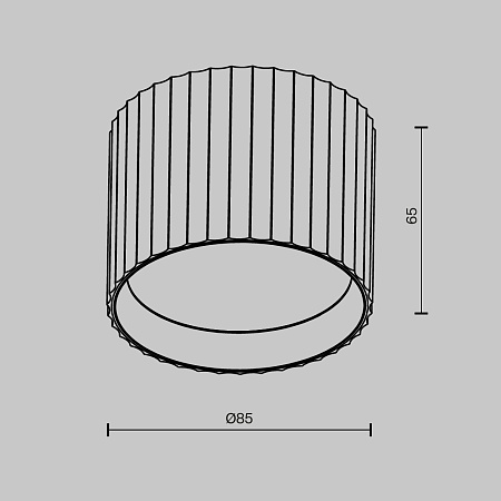 Светильник точечный потолочный Maytoni Calipso C106CL-GX53-B
