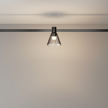 Трековый магнитный светодиодный светильник  Maytoni Flarity Bianca TR147-1-3W3K-B