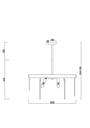 Люстра на штанге Freya Porto FR5104PL-08BS3
