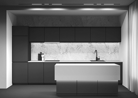 Трековый магнитный однофазный светодиодный светильник Maytoni Basis Gravity TR074-2-12W4K-B