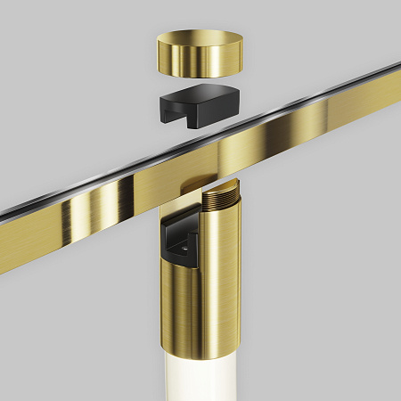 Трековый однофазный магнитный светодиодный светильник Maytoni Flarity Tau TR154-1-27W4K-BS