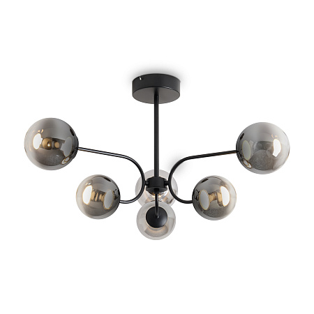 Люстра на штанге светодиодная Freya Arch  FR6178CL-L30B