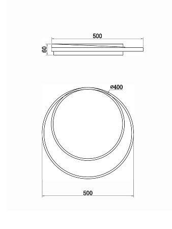Светильник настенно-потолочный светодиодный Freya Lisoa Market FR10032CL-L98W Светильник настенно-потолочный светодиодный Freya Lisoa Market FR10032CL-L98W