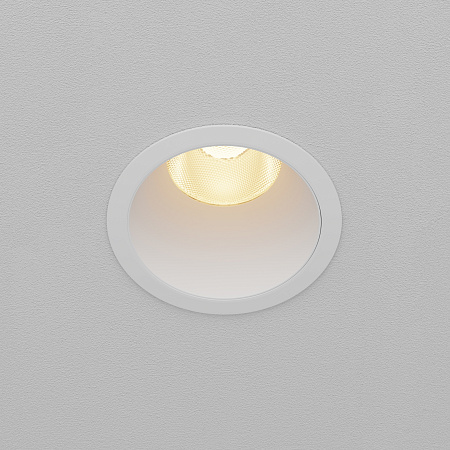 Светильник встраиваемый светодиодный Maytoni Dip DL118-15W-2.7K-W