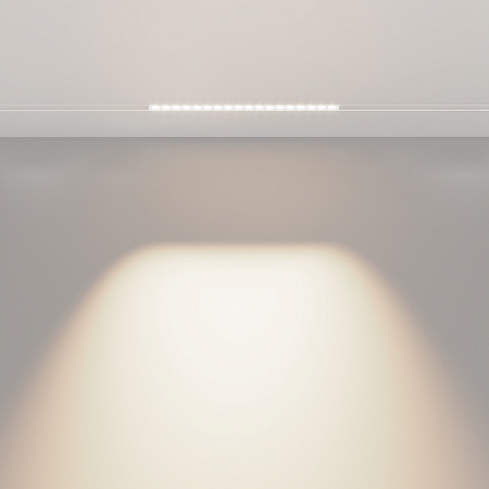 Трековый магнитный однофазный светодиодный светильник Maytoni Exility TR031-2-18W4K-W Трековый магнитный однофазный светодиодный светильник Maytoni Exility TR031-2-18W4K-W