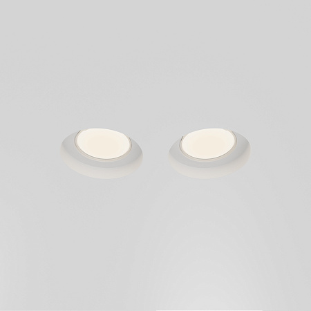 Сетильник встраиваемый Maytoni Gyps Modern DL002-GU10-02-W