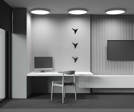 Светильник потолочный светодиодный Maytoni Zon C032CL-90W3K-RD-MG