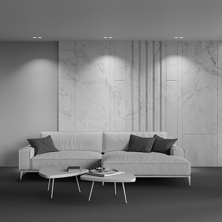 Сетильник встраиваемый Maytoni Gyps Modern DL002-GU10-02-W