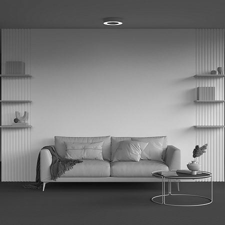 Светильник потолочный светодиодный Maytoni Lua C093CL-24W3K-W