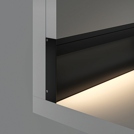 Профиль Maytoni Алюминиевый профиль  ALM-8018-B-2M