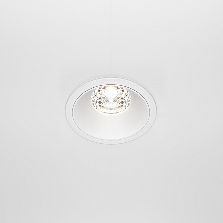 Модульный встраиваемый светодиодный светильник Maytoni Alfa LED DL043-01-15W4K-RD-W