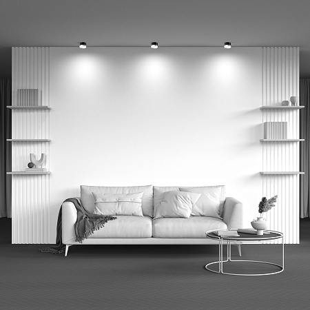 Светильник потолочный Maytoni Hoop C086CL-GX53-SRD-BG