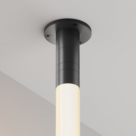 Основание для накладного монтажа системы с внешней резьбой с вводом питания Maytoni Shelf CA022BO-P-B