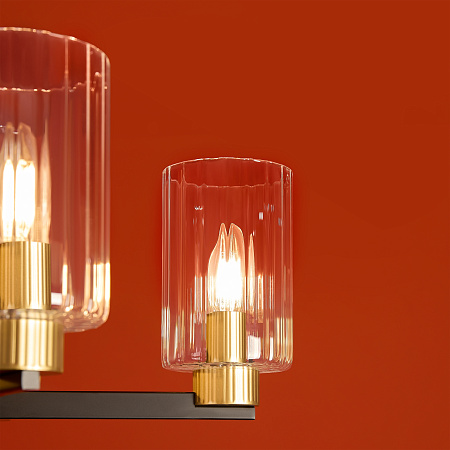 Люстра на штанге Freya Ombre FR2051CL-05BBS